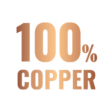 100% Copper